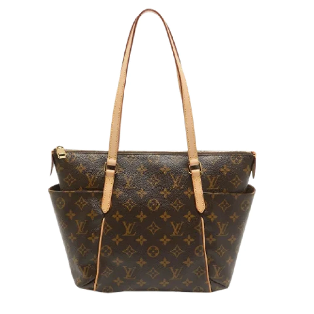 Louis Vuitton Vintage Pre-owned Leather totes Brown Dames