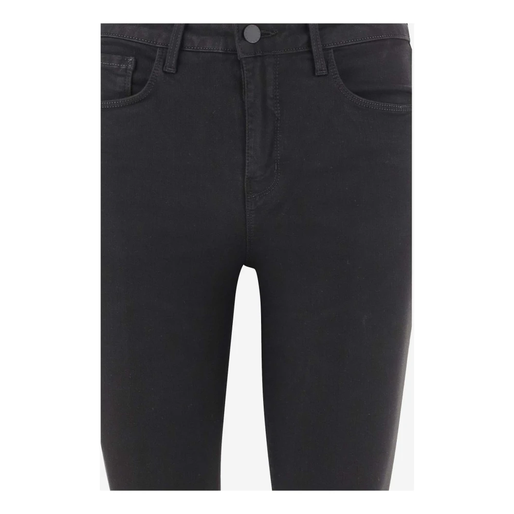 L'Agence DNM Noir Stijlvolle Denim Jeans Black Dames
