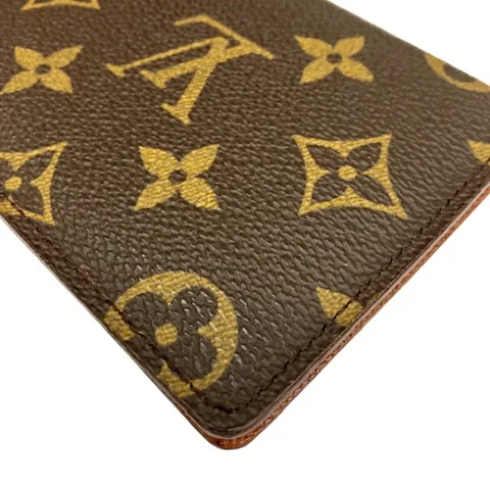 Louis Vuitton Vintage Pre-owned Canvas wallets Brown Dames