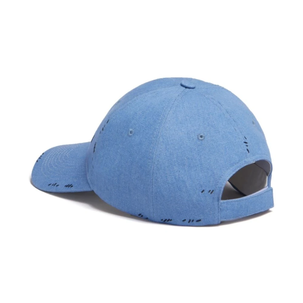 Marni Blauwe Bucket Hat Blue Heren