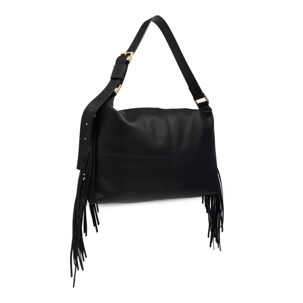 AllSaints Schoudertas Edbury Black Dames