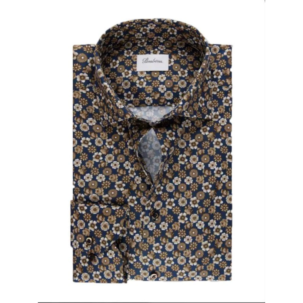 Stenströms Slimline C75 RM Manchet Shirt Multicolor Heren