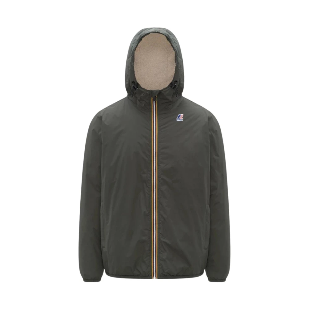 K-Way Uomo Verde - Giacca Le Vrai 4.0 Claude Orsetto - Jackets - S