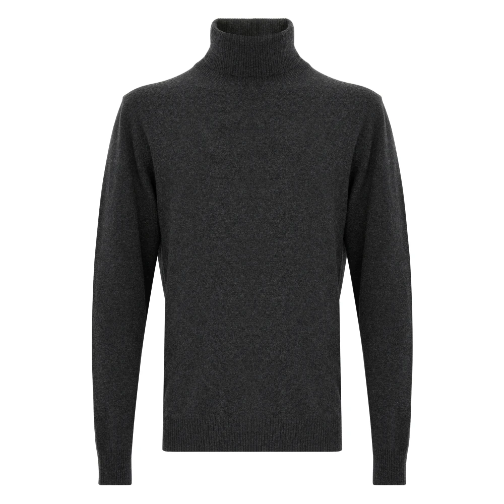 Daniele Fiesoli Merino Cashmere Coltrui Trui Grijs Gray Heren