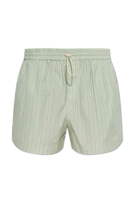 Marvin Striped Cotton Shorts