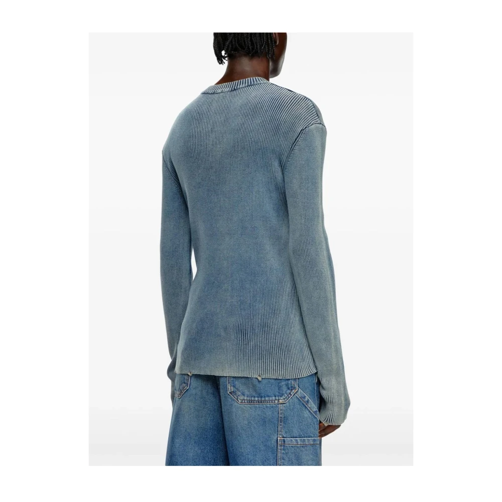 Diesel Stijlvolle Gebreide Kleding voor Mannen en Vrouwen Blue Heren
