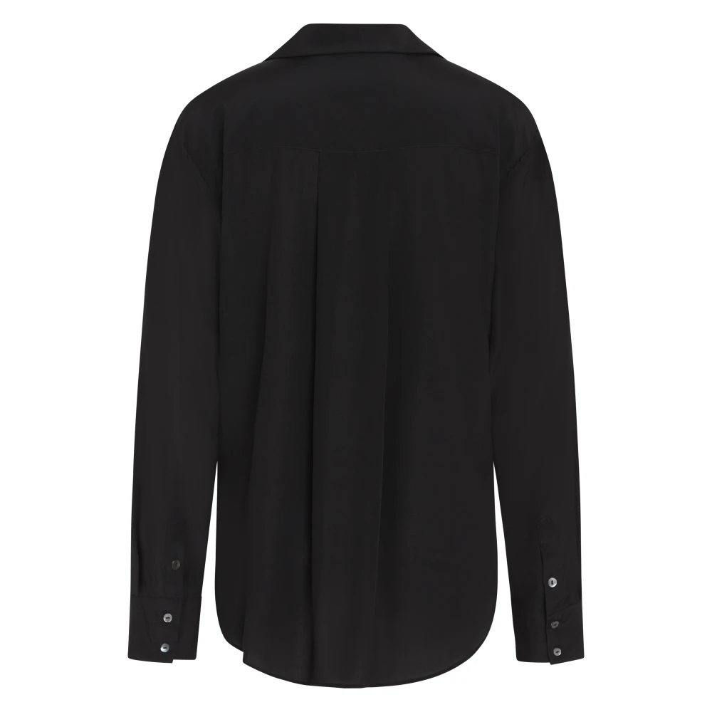 Heartmade Zwarte Metra Shirt voor Vrouwen Black Dames