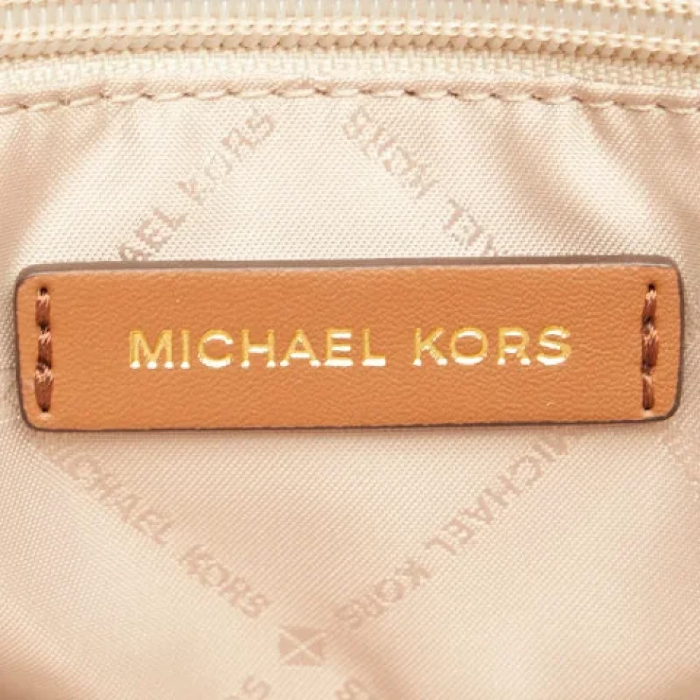 Michael Kors Pre-owned Canvas handbags Brown Dames