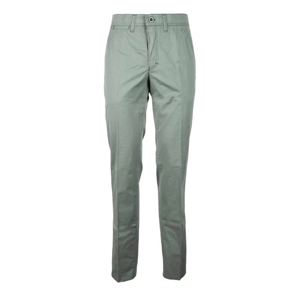 Club of comfort Katoen Elastaan Broek Green Heren