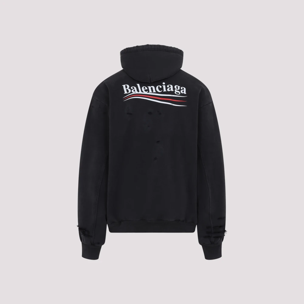 Balenciaga Zwarte sweater stijlvol eigentijds en onmisbaar Black Heren