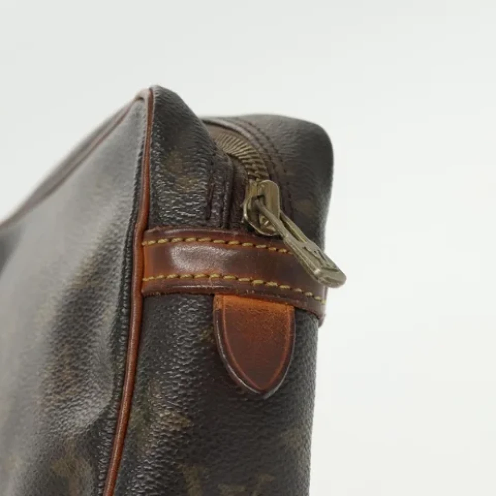 Louis Vuitton Vintage Pre-owned Canvas clutches Brown Dames