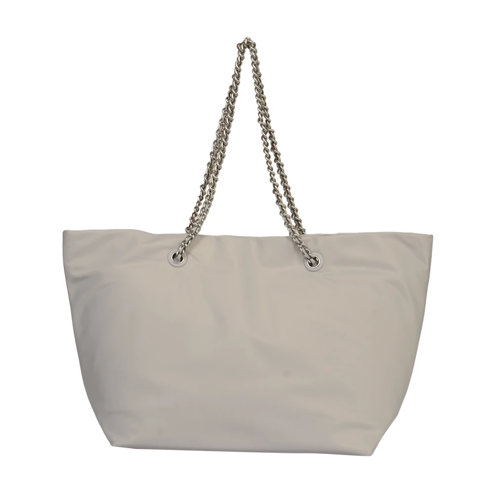 TORY BURCH Ella Chain Tote Tas Gray Dames