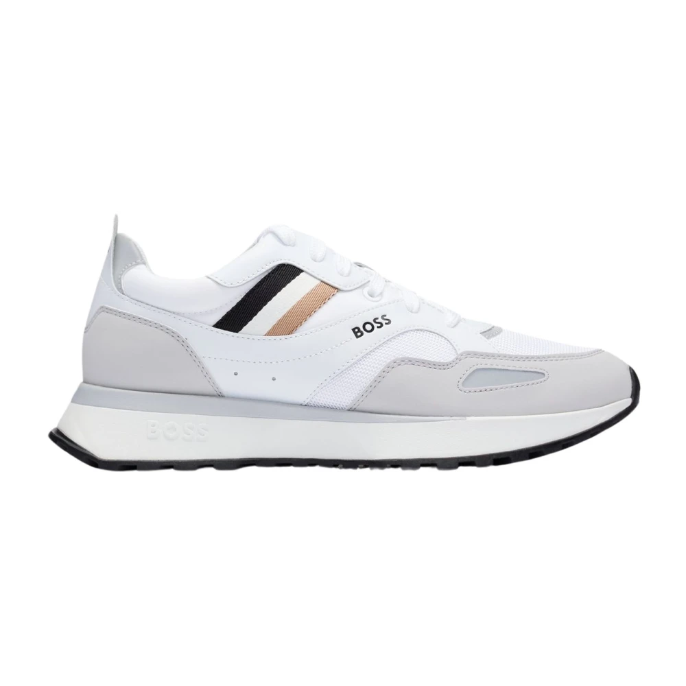 Boss Uomo Bianco Scarpe, 45 Eu, New,