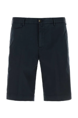 Stretch Cotton Bermuda Shorts