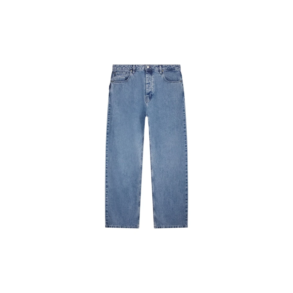 Filling Pieces Denim Pants Indigo Blue Dames