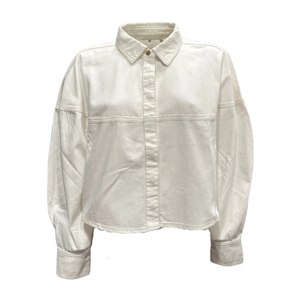 Frame Bubble Shirt Denim Jack White Dames