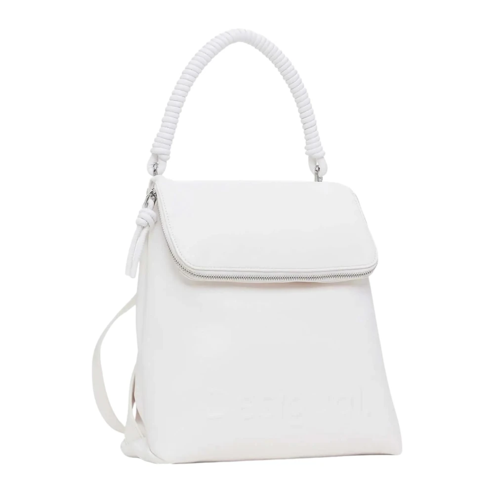 Desigual Women's White Spring/Summer Backpack Collection