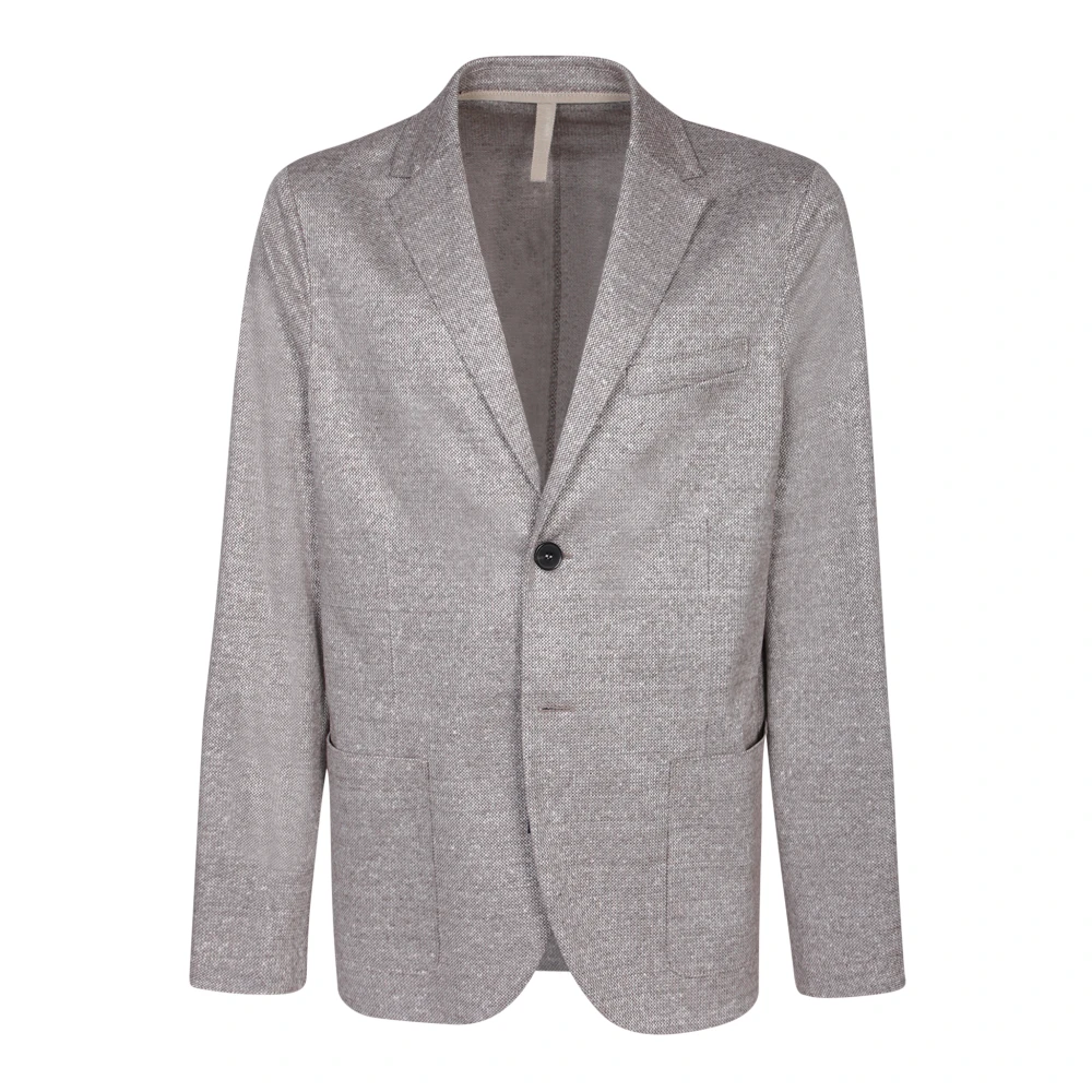 Harris Wharf London Beige Blazer voor Mannen Ss24 Gray Heren