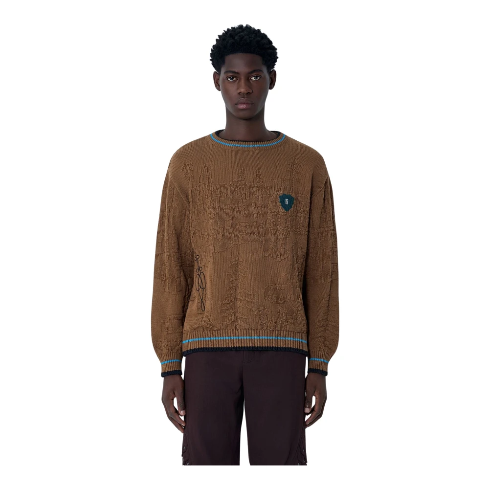Kiko Kostadinov Uomo Marrone Fitz Sweater