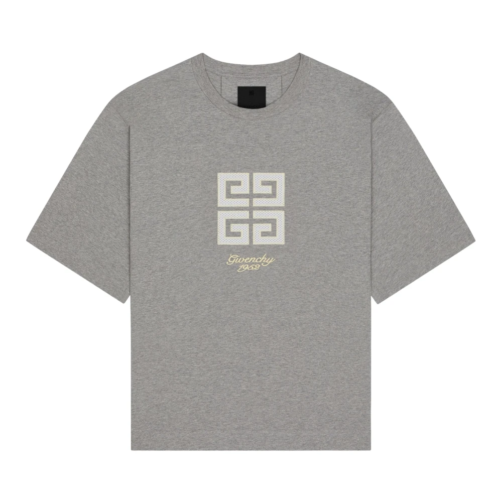 Givenchy T-shirt met ronde hals Gray Heren