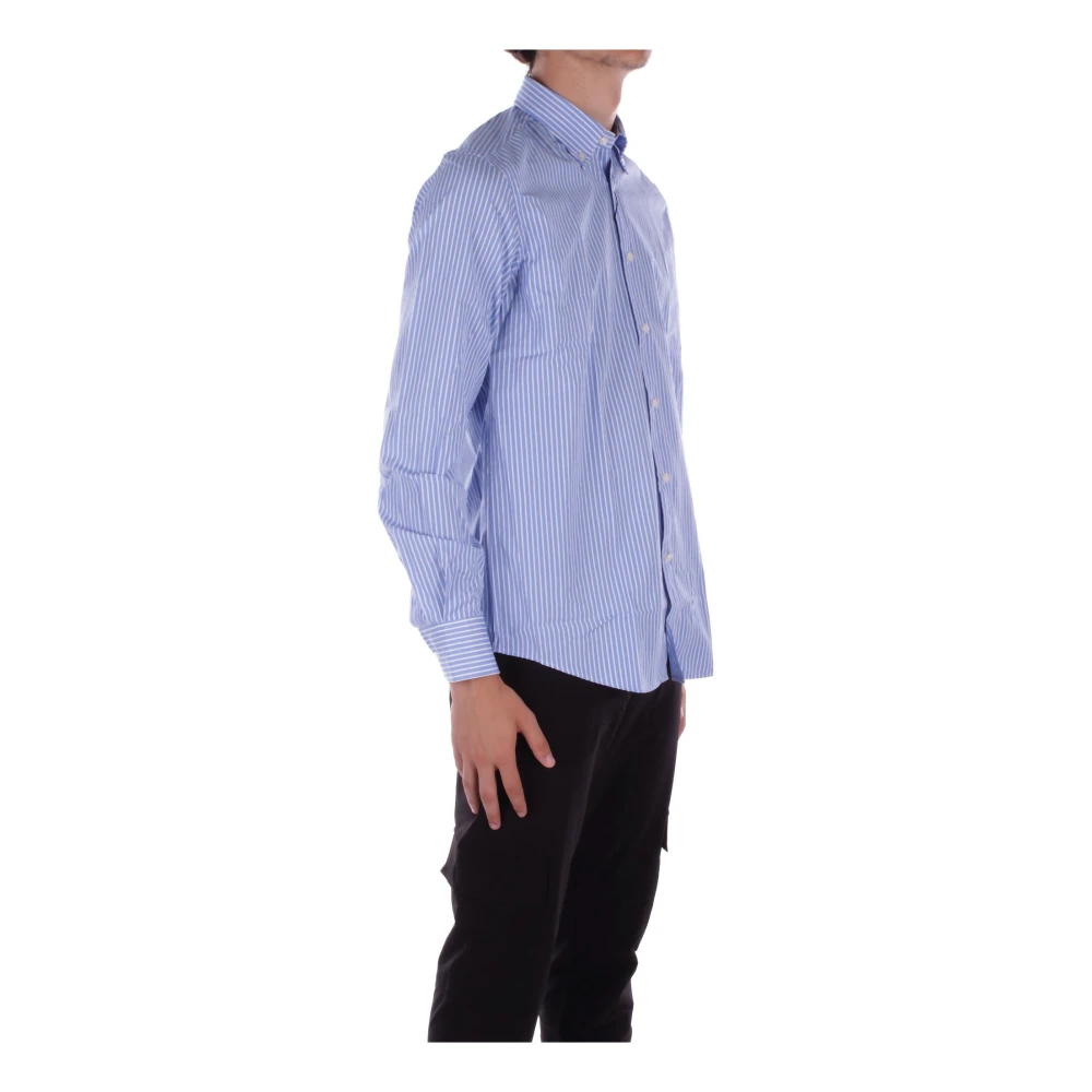 PAUL & SHARK Lichtblauw Yachting Logo Shirt Blue Heren