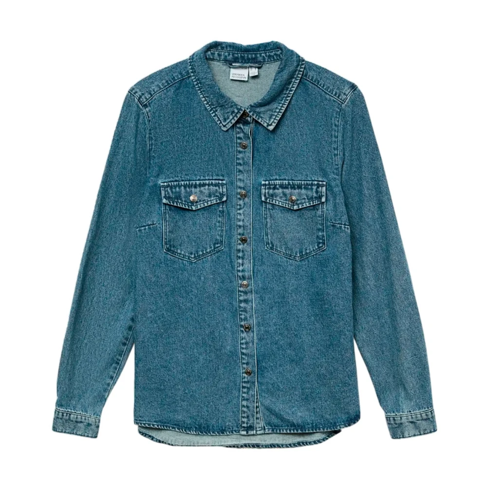 Blouses & Shirts > Denim Shirts - - Vero Moda - Modalova