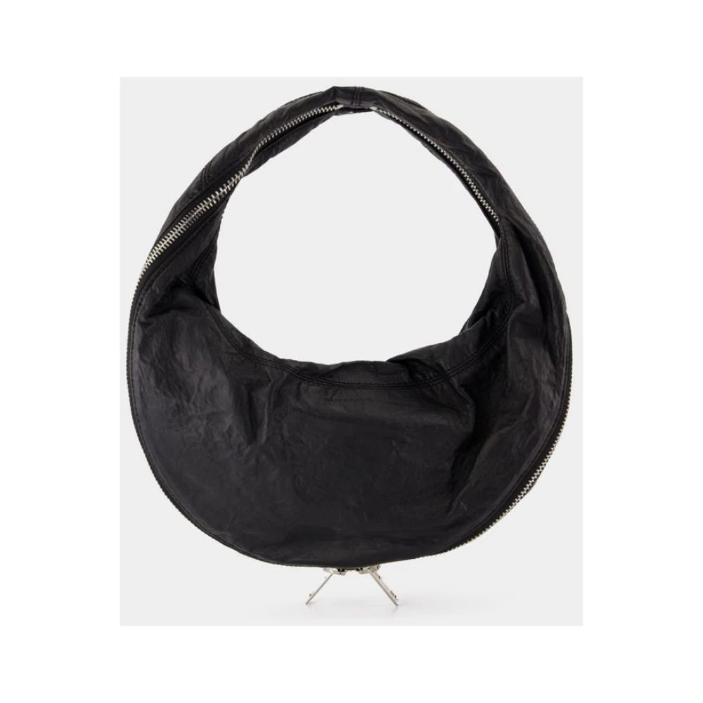 alexander wang Zwarte leren handtas met handvat Black Dames