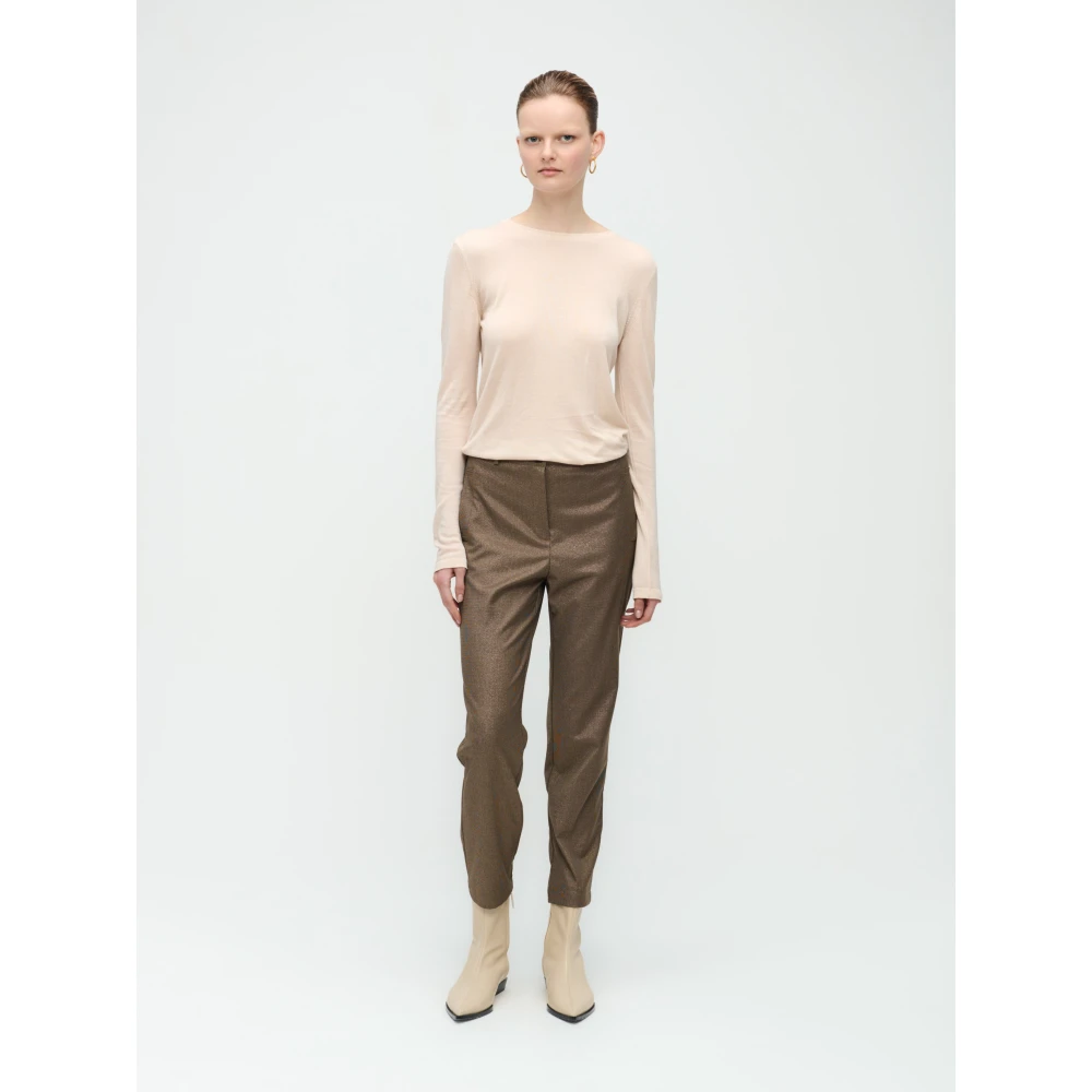 Jane Lushka Katherine Pu Pullover Beige Dames
