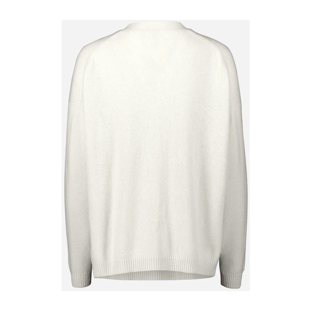 allude Cardigans White Dames