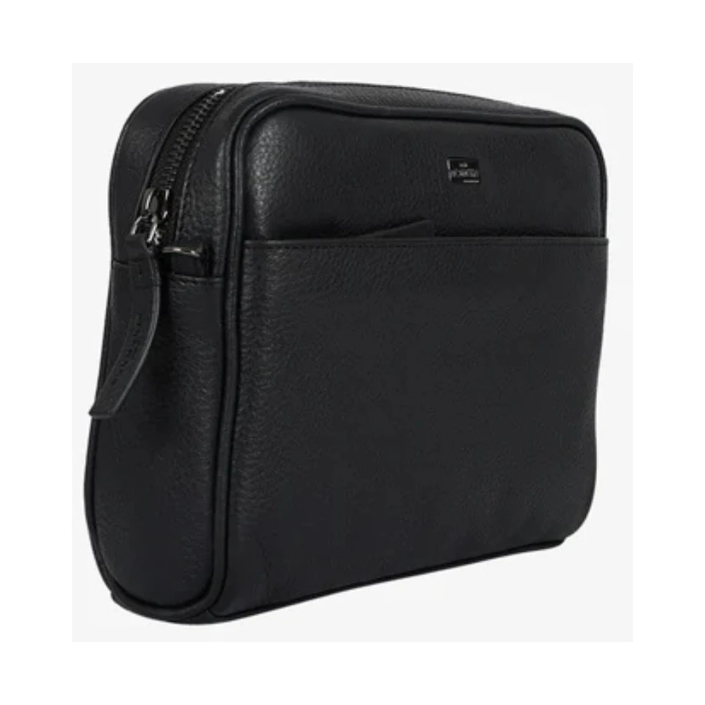 John Richmond Mannen Pouch Tas Black Heren