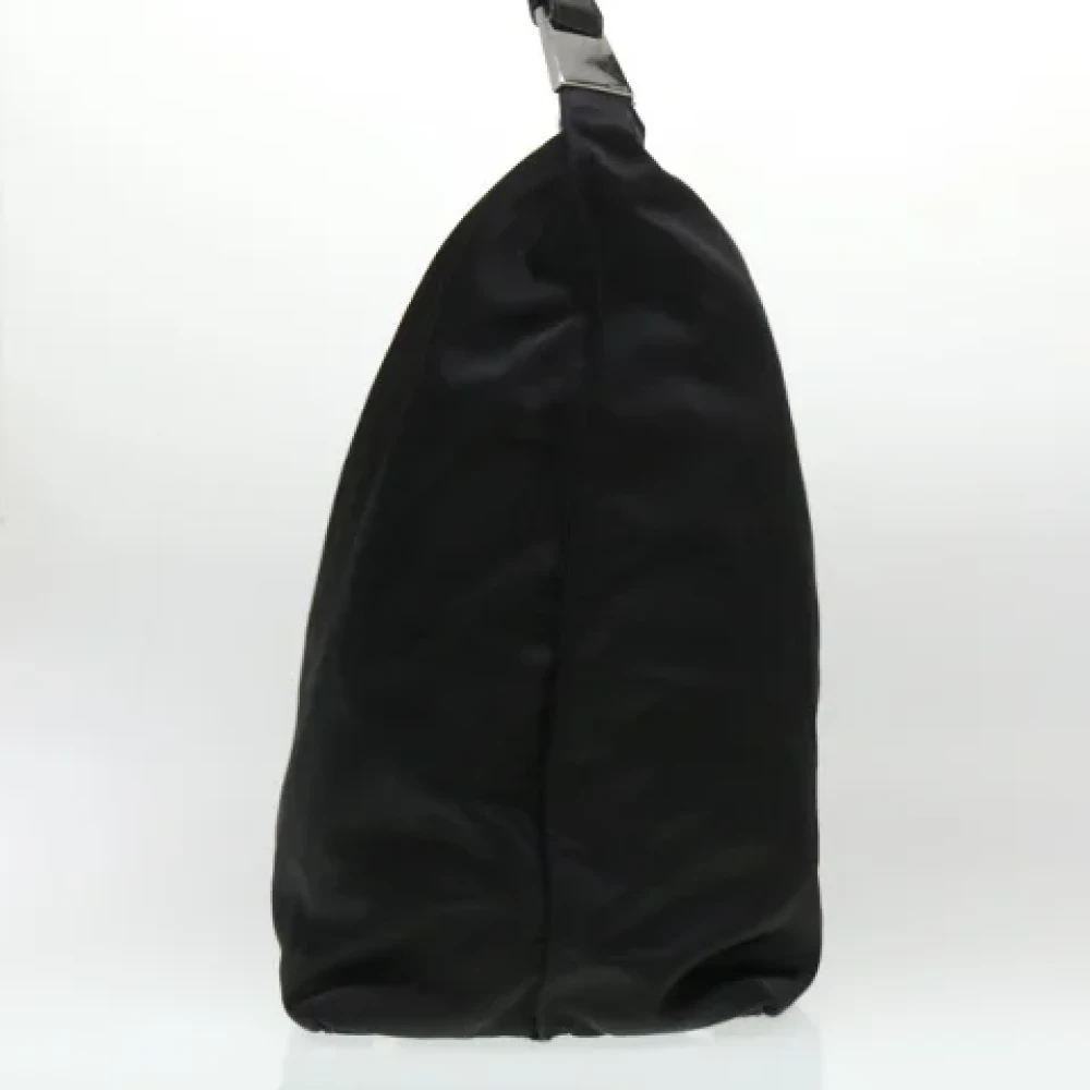Gucci Vintage Pre-owned Nylon travel-bags Black Dames