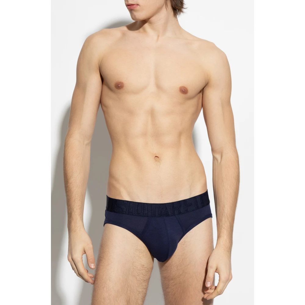 Dsquared2 Slips met logo Blue Heren