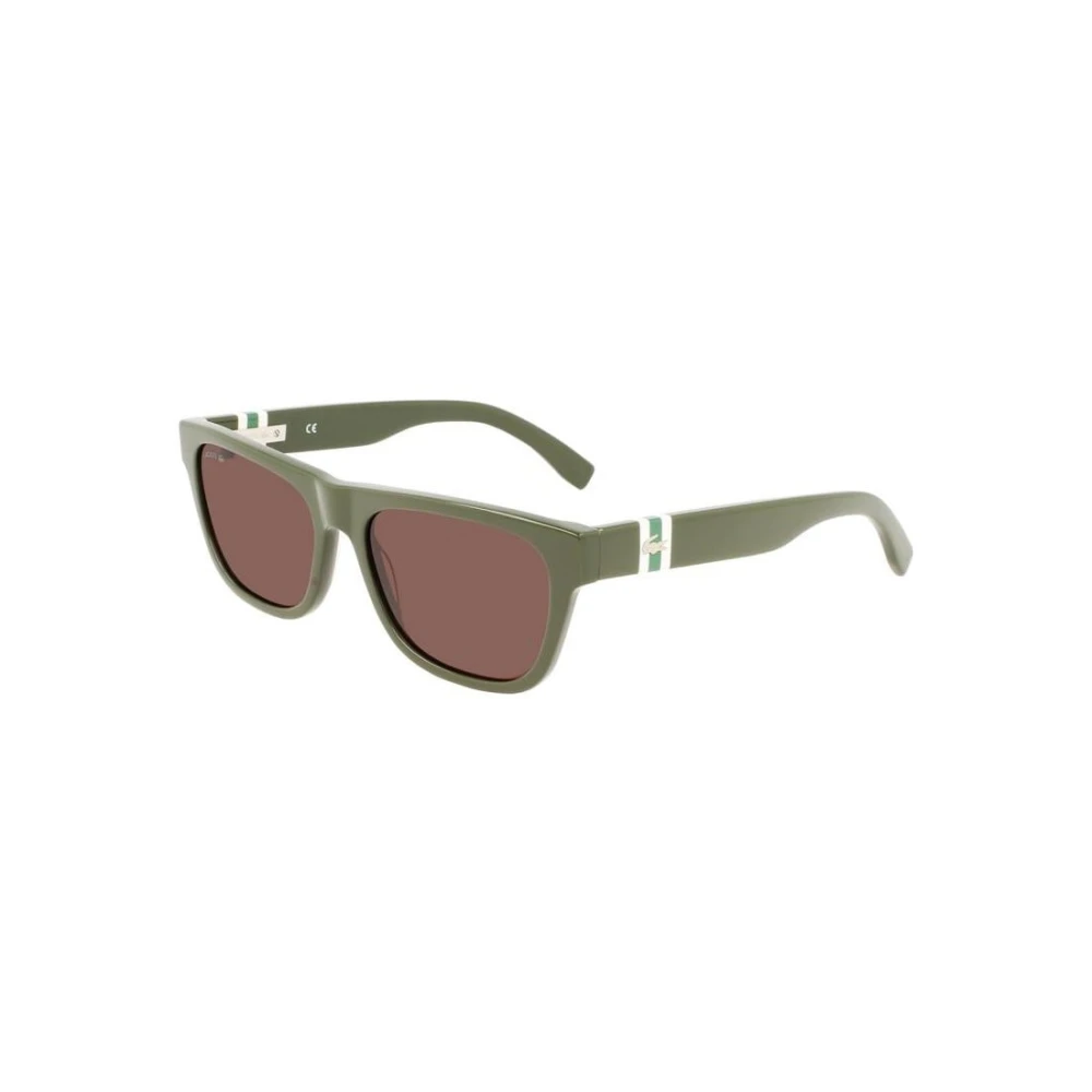 Lacoste Men's Beige Sunglasses - Sunglasses - 56 Mm - Accessories