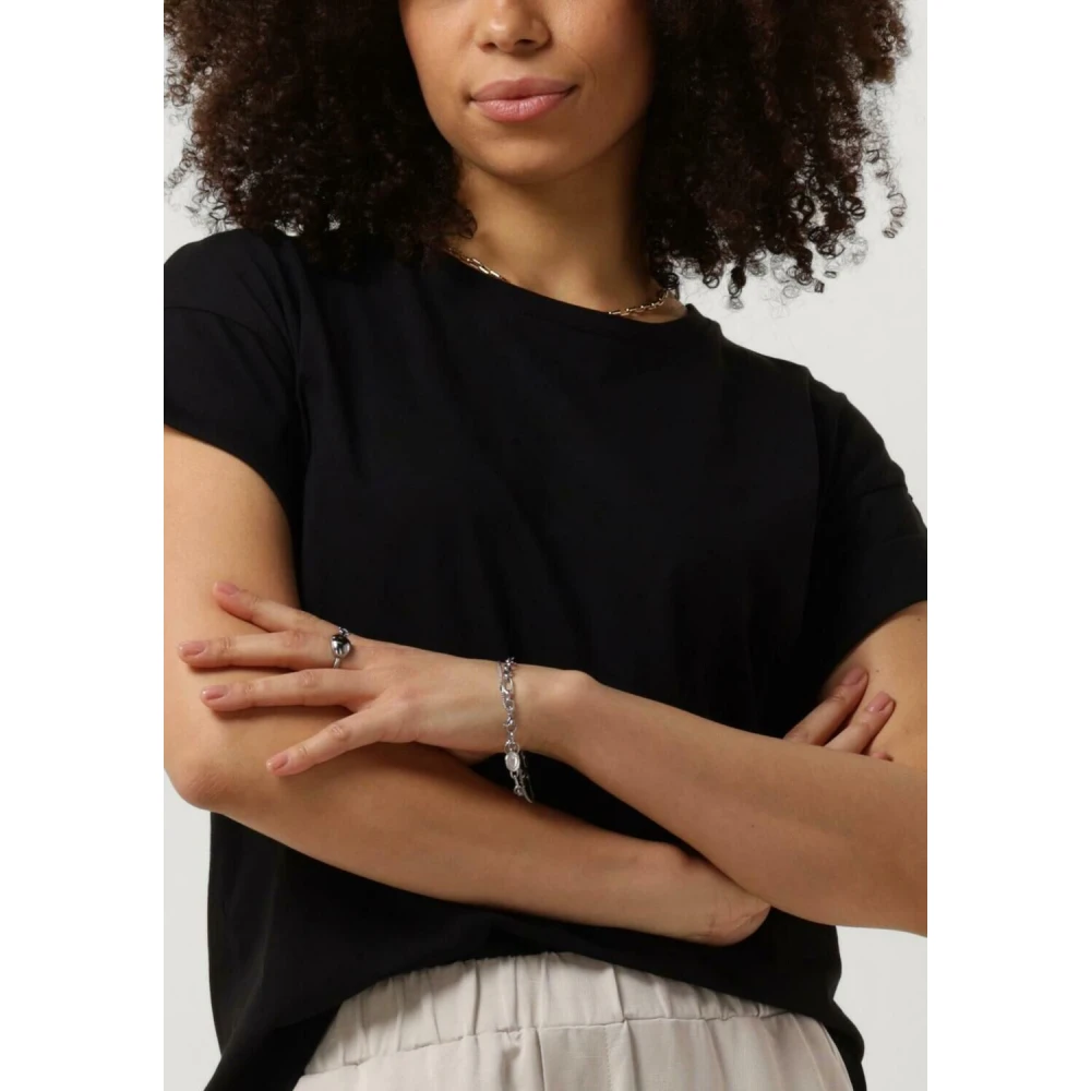 Modström Brazilmd Short T-shirt Black Dames