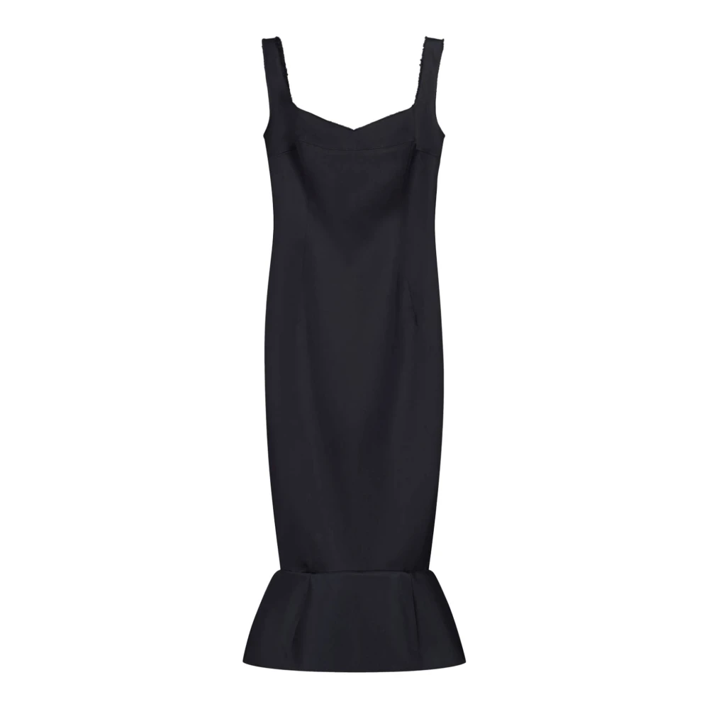Marni Elegante Lange Jurk Black Dames