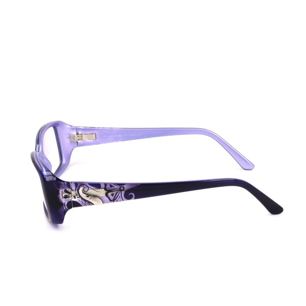 EMILIO PUCCI Paarse Kunststof Montuur Bril Stijlvol Model Purple Dames