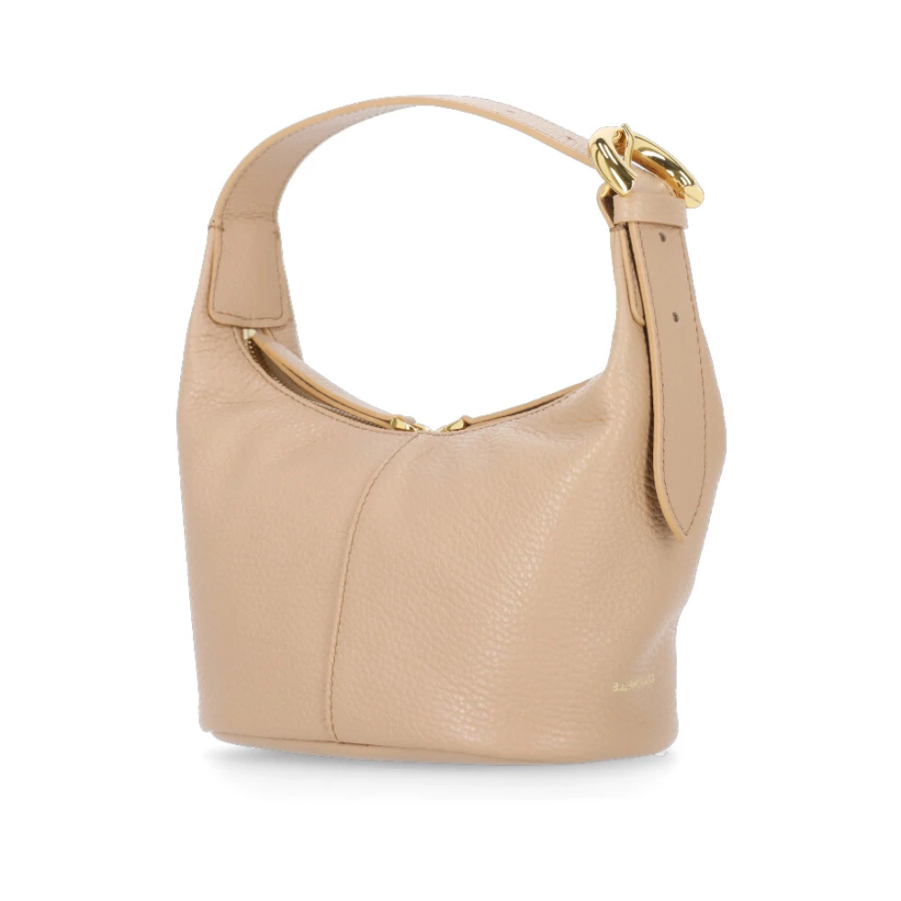 Coccinelle Roze Leren Handtas met Verstelbaar Handvat Pink Dames
