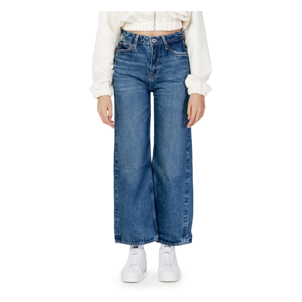 Pepe Jeans Sky High Slim Jeans Collectie Blue Dames