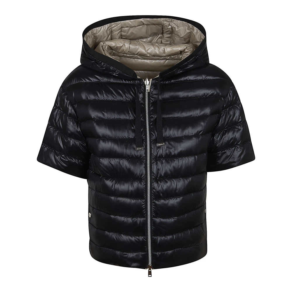 Herno Women's Black Winter Jackets, L, Chantilly Jacket