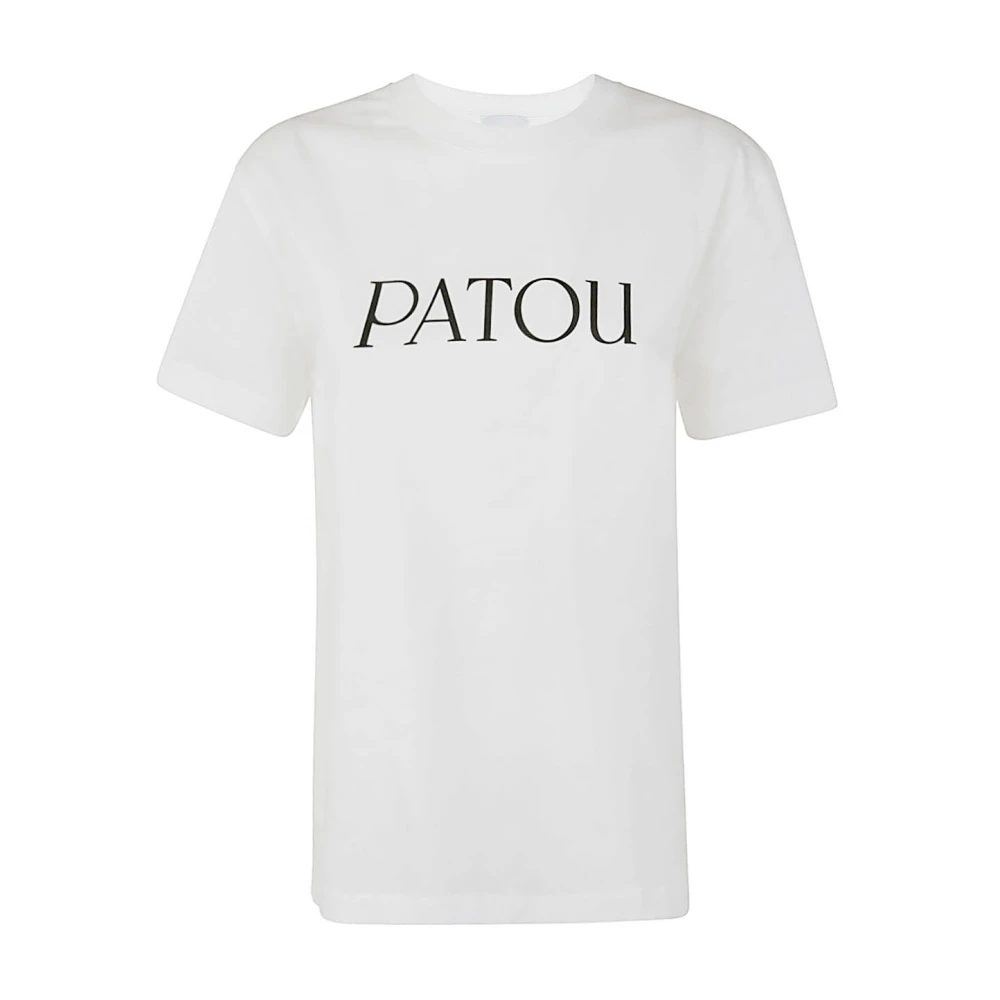 Patou Wit Essential T-Shirt White Dames