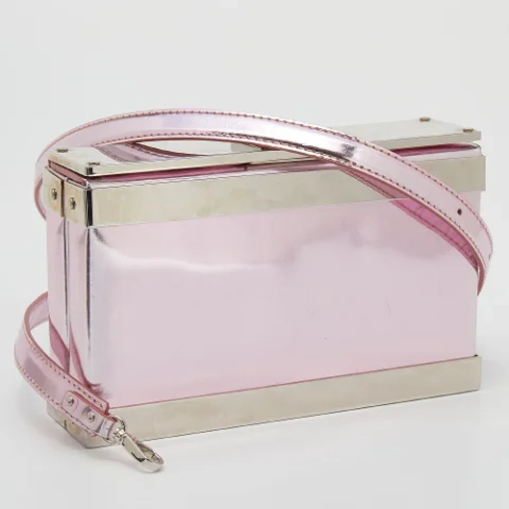 Giuseppe Zanotti Pre-owned Leather shoulder-bags Pink Dames
