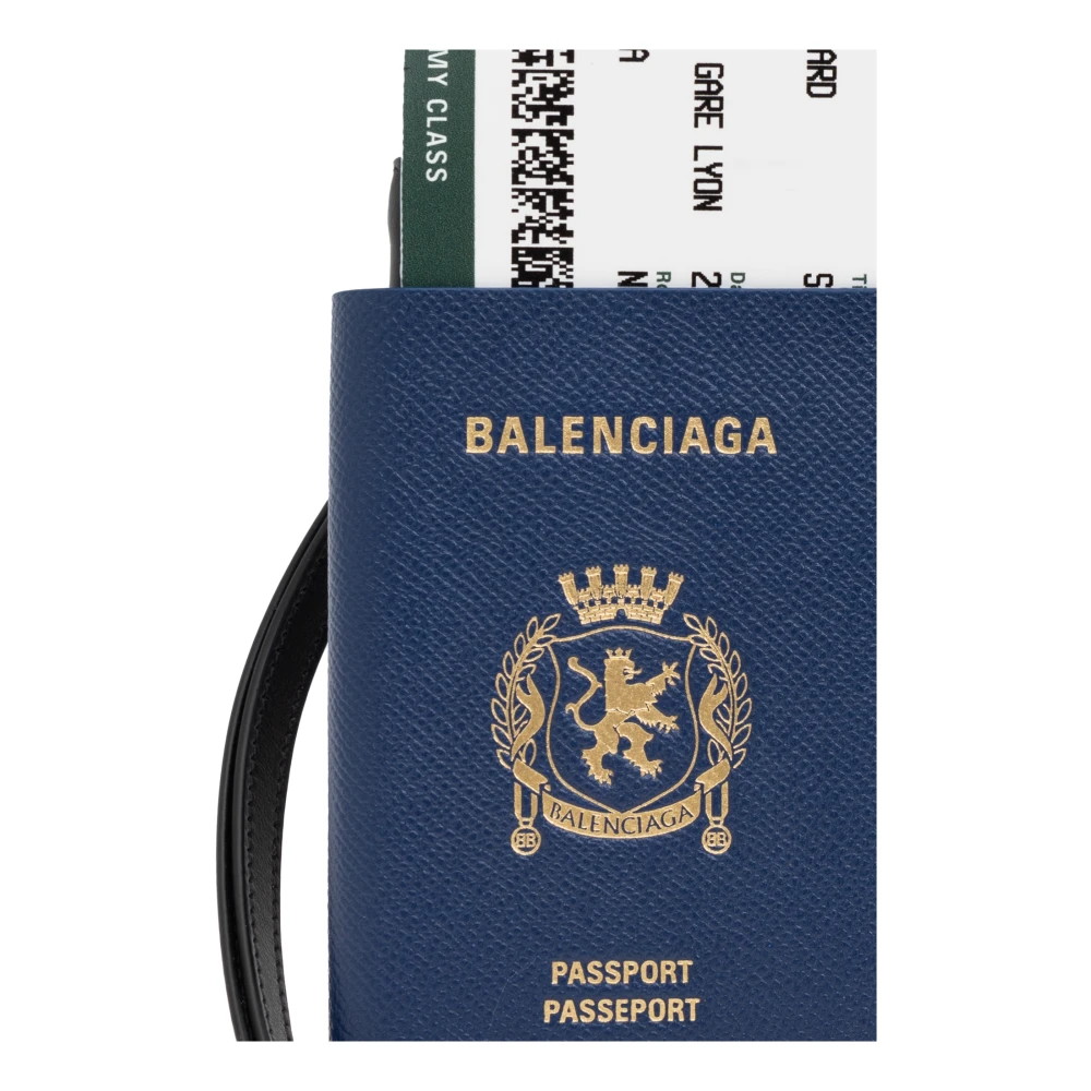 Balenciaga Documenthouder Blue Heren