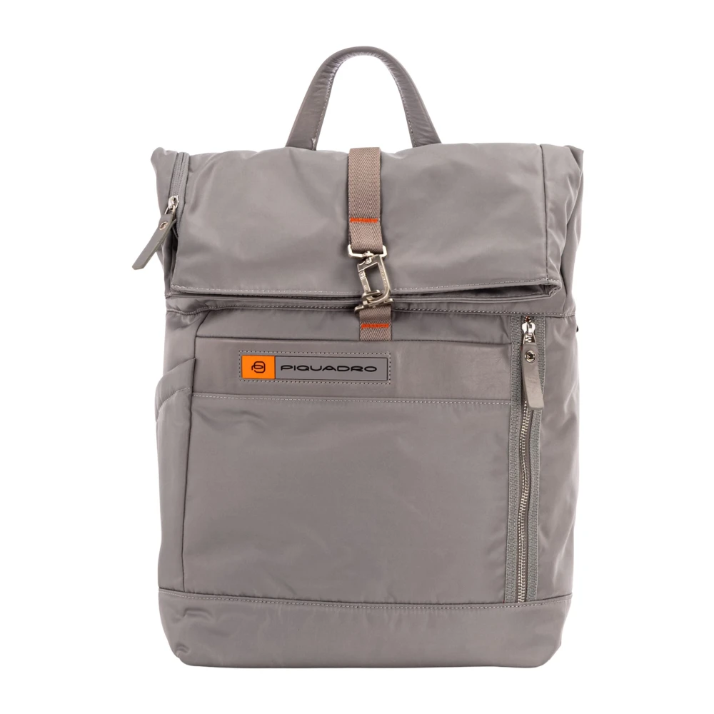 Piquadro Men's Gray Laptop Backpack