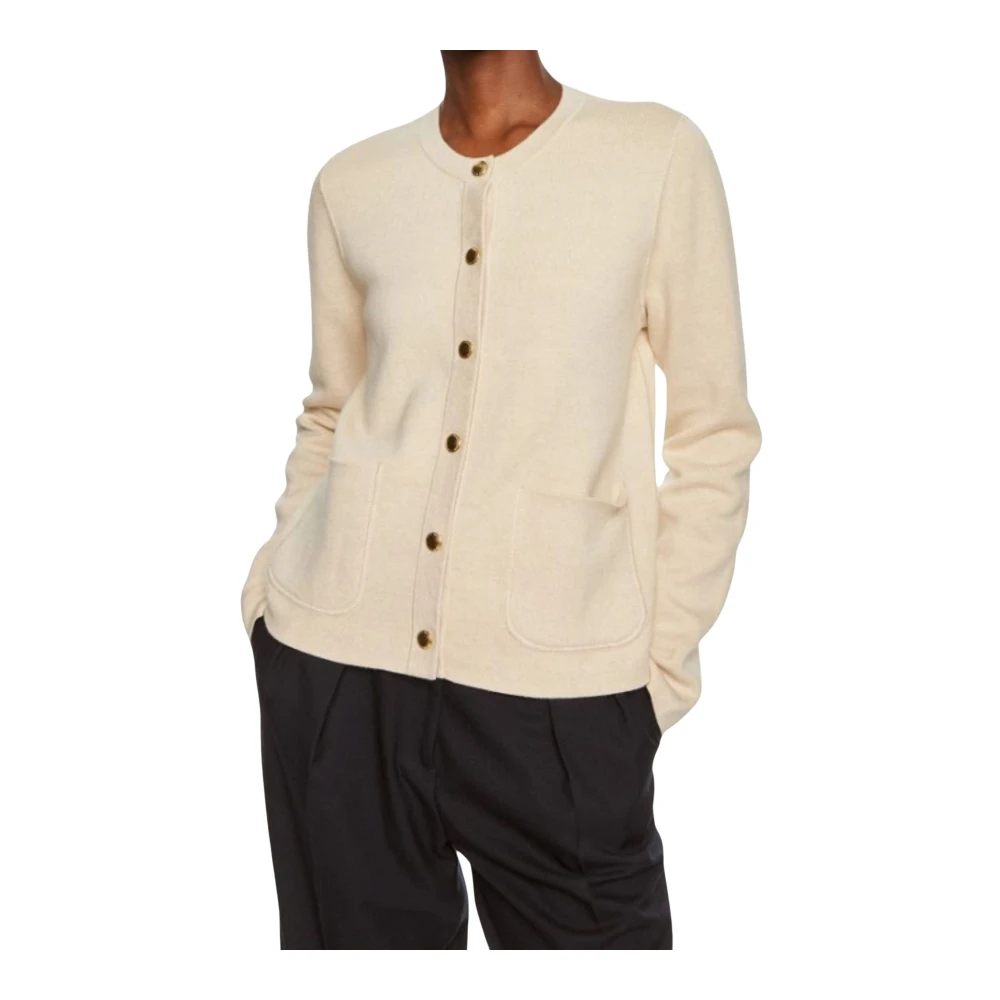 Tommy Hilfiger Jersey Cardigan voor Vrouwen Beige Dames