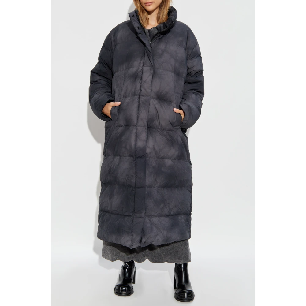 Diesel Donsjack W-Raveel-Lang-Fem Black Dames