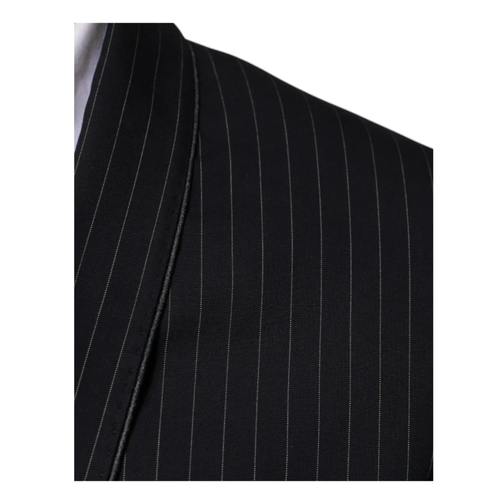 Dolce & Gabbana Zwart Slim Fit 2-Delig Pak Black Heren