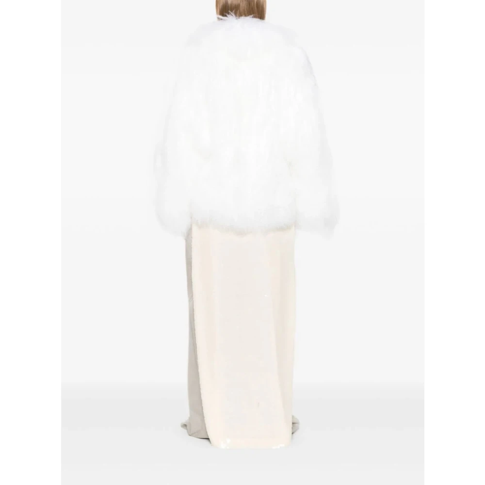 The Attico Witte Jassen voor Vrouwen Aw24 White Dames