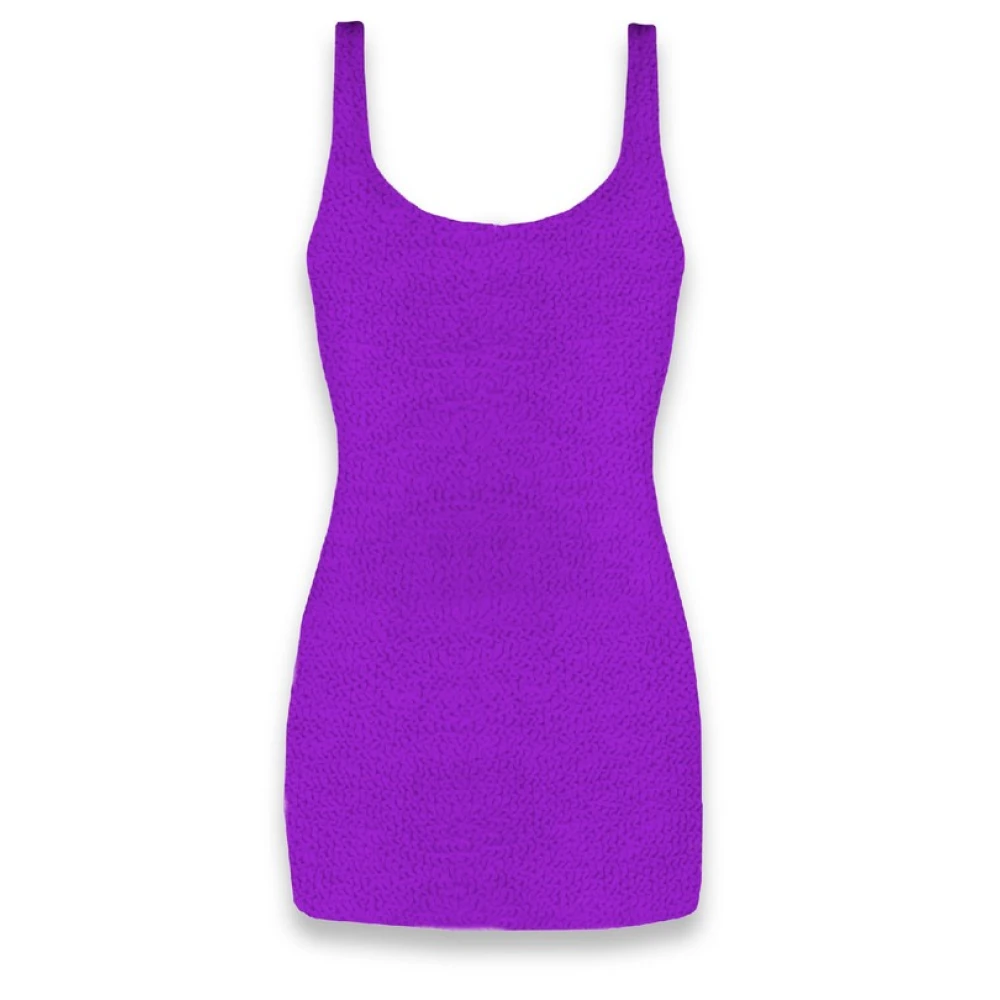 MC2 Saint Barth Short Dresses Purple Dames