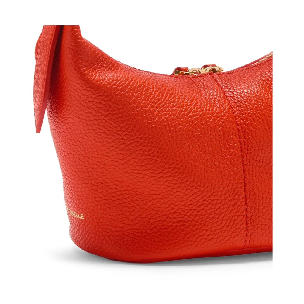 Coccinelle Mini Fernanda Leren Tas in Gazpacho Red Dames