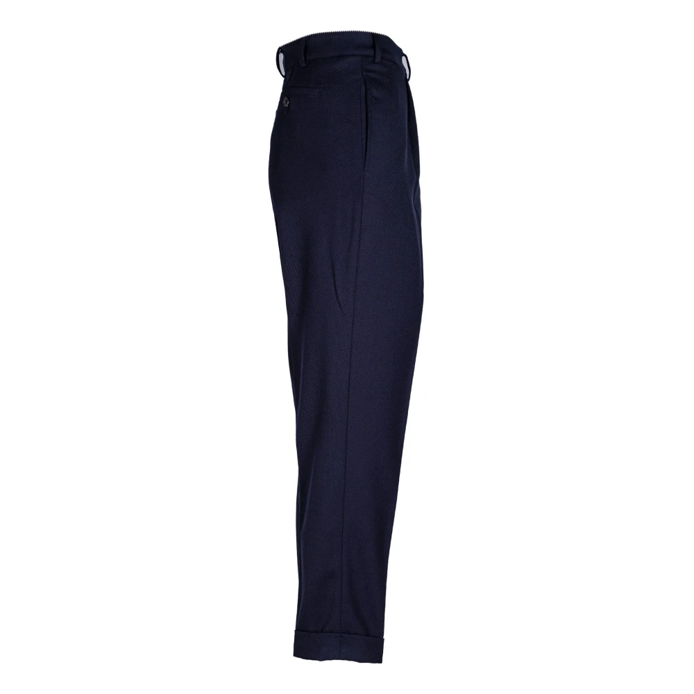Mauro Grifoni Slim-fit Stijlvolle Broek Blue Heren